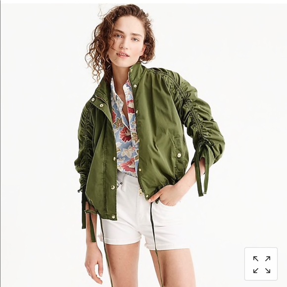 J.Crew Rushed Sleeves Field Jacket - Picture 3 of 6